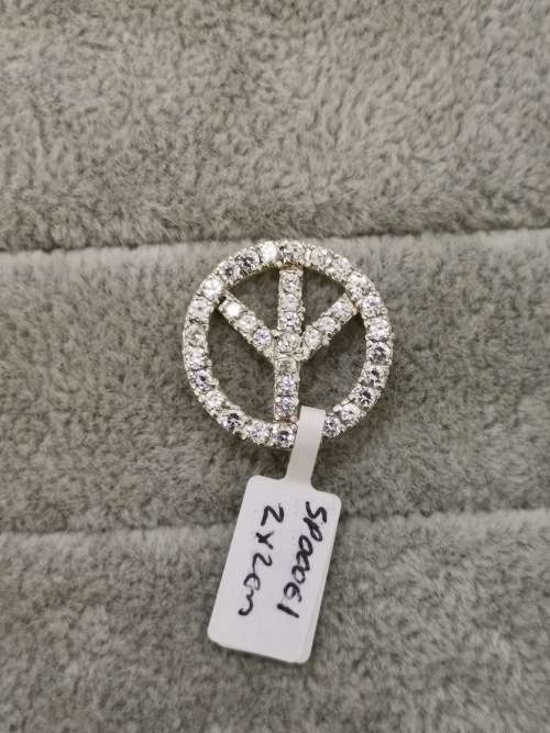Silver Peace Pendant