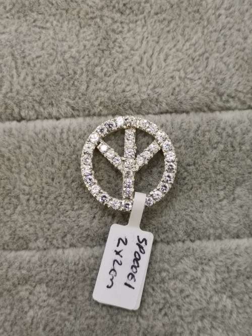 Silver Peace Pendant