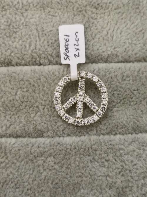 Silver Peace Pendant