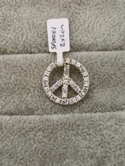 Silver Peace Pendant