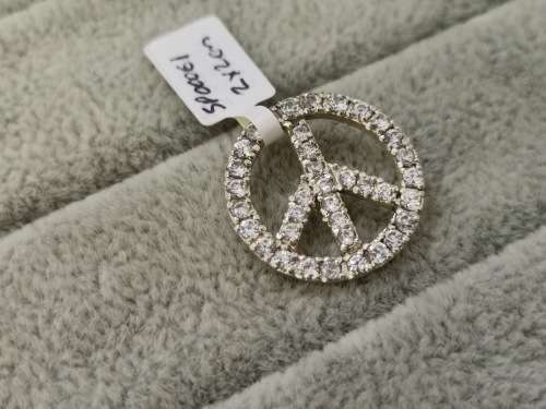 Silver Peace Pendant