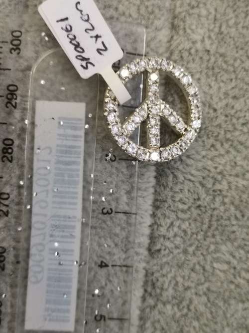 Silver Peace Pendant