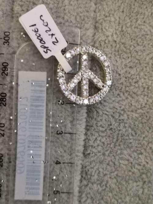 Silver Peace Pendant