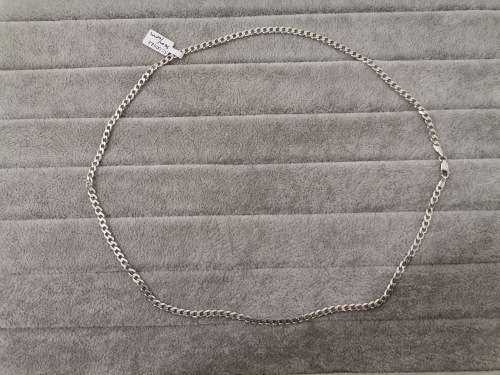 Silver Curb Chain