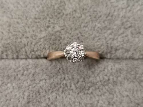 Stunning Rose Gold DIAMOND Ring