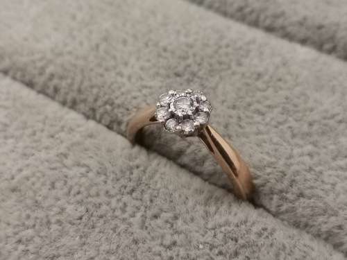 Stunning Rose Gold DIAMOND Ring