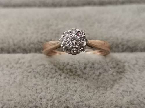 Stunning Rose Gold DIAMOND Ring