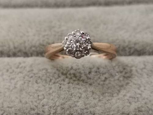 Stunning Rose Gold DIAMOND Ring