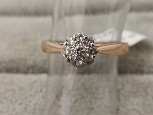 Stunning Rose Gold DIAMOND Ring