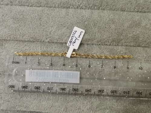 Dainty Yellow Gold Bracelet
