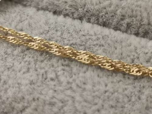 Dainty Yellow Gold Bracelet