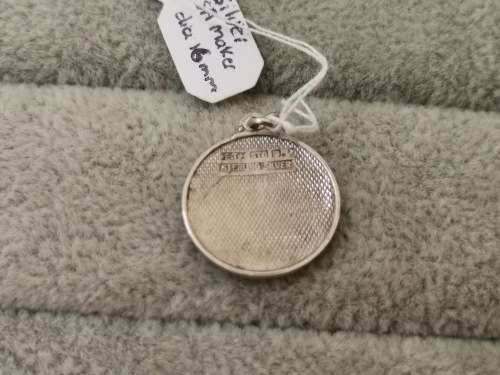 Silver St. Christopher Pendant