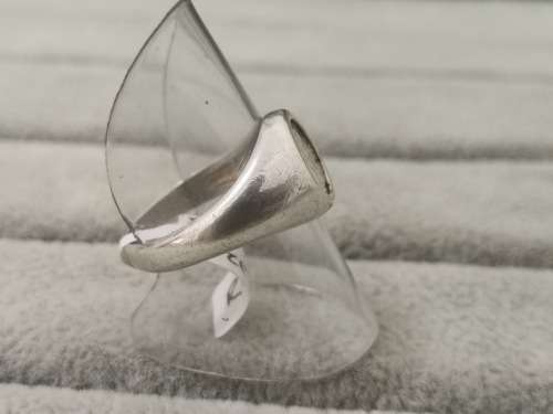 Silver PESOS Ring