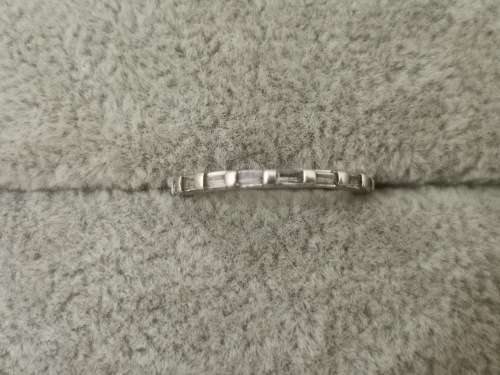 Silver Full-Eternity Ring