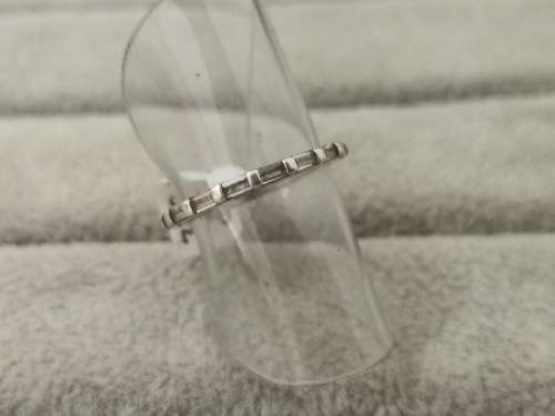 Silver Full-Eternity Ring