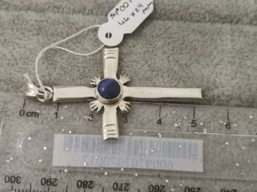 Gorqeous Silver Cross Pendant
