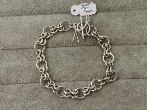 Multi-Link Silver Bracelet