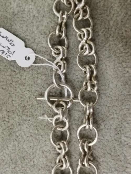 Multi-Link Silver Bracelet