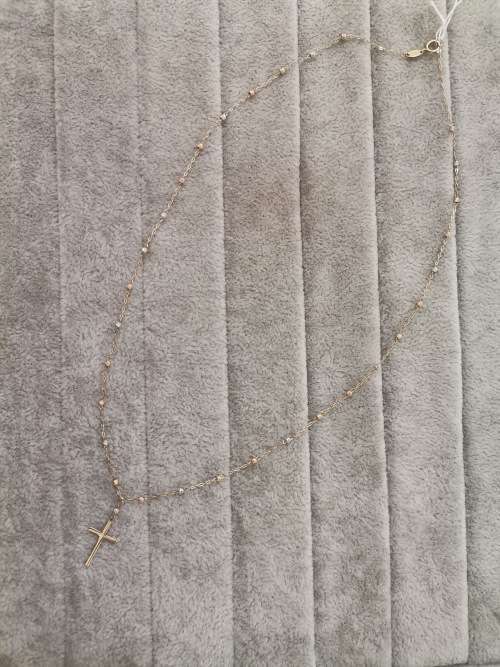 Magnificent 14ct Gold Cross Necklace