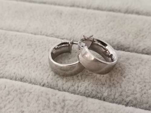 Small Silver Hoop earrings
