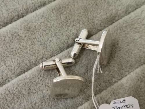 DISCOUNT!! Silver Thomas Sabo Cuff Links