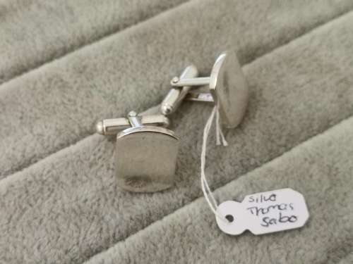DISCOUNT!! Silver Thomas Sabo Cuff Links