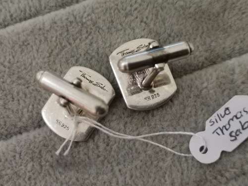 DISCOUNT!! Silver Thomas Sabo Cuff Links