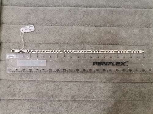 DISCOUNT!! Silver Figaro Bracelet