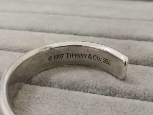Silver Tiffany and Co. 1837 Cuff
