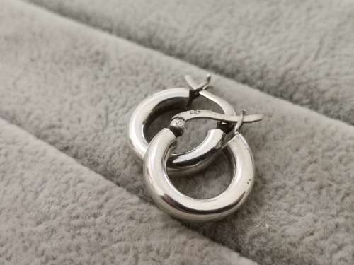 Small Sterling Silver Hoop Earrings
