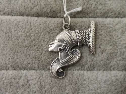 DISCOUNT!! Sterling SIlver Tribal CANDIDA Charm