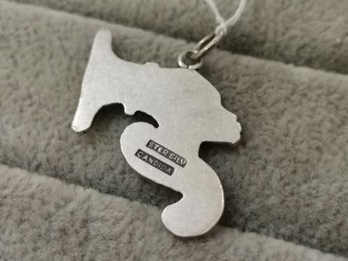 DISCOUNT!! Sterling SIlver Tribal CANDIDA Charm