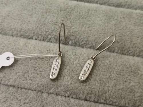 Charming Silver Dangling Earrings
