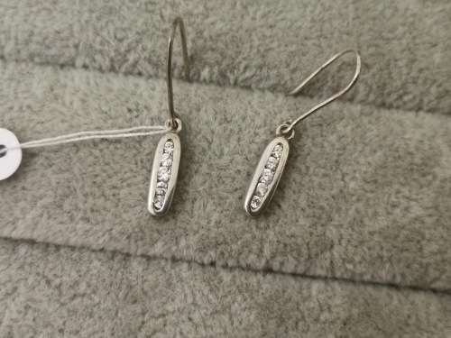 Charming Silver Dangling Earrings