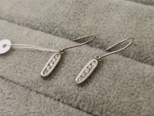 Charming Silver Dangling Earrings
