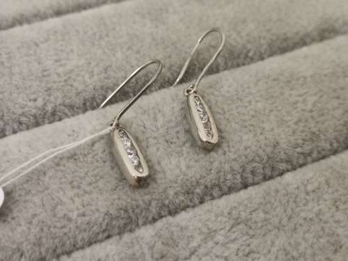 Charming Silver Dangling Earrings