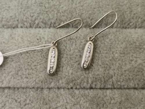 Charming Silver Dangling Earrings