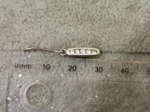 Charming Silver Dangling Earrings