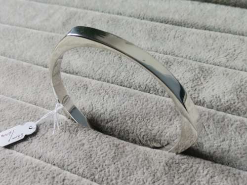 Unique Silver Bangle