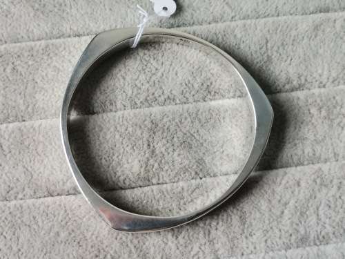 Unique Silver Bangle