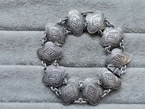 DISCOUNT!! Detailed Silver CANDIDA Bracelet
