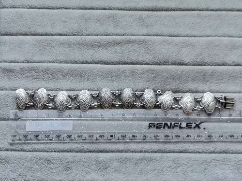 DISCOUNT!! Detailed Silver CANDIDA Bracelet