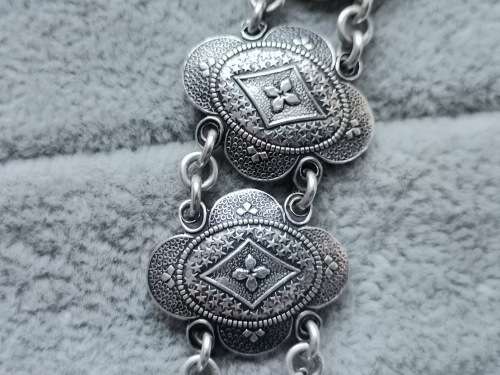 DISCOUNT!! Detailed Silver CANDIDA Bracelet