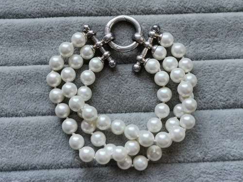 Silver Thomas Sabo Pearl Bracelet