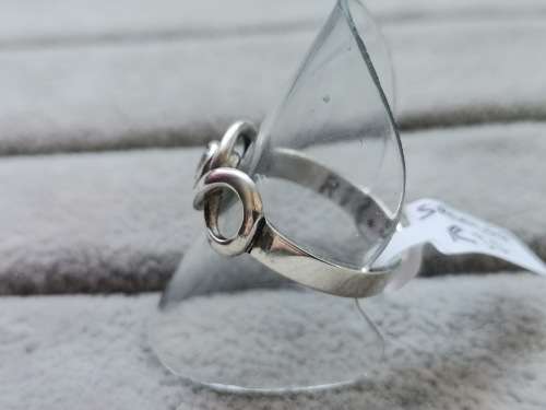 DISCOUNT!! Unique Silver Infinity Ring