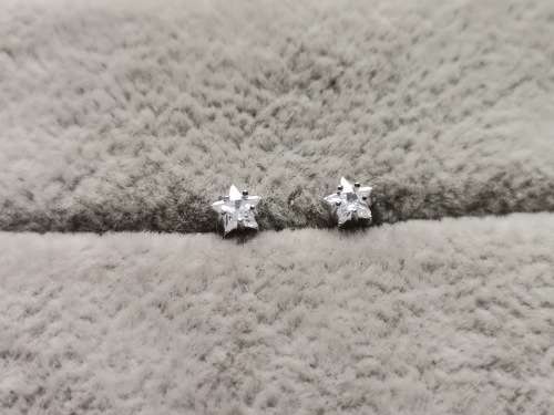 Silver Star Stud earrings
