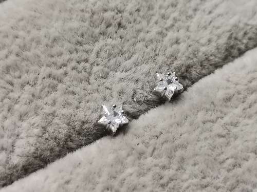Silver Star Stud earrings
