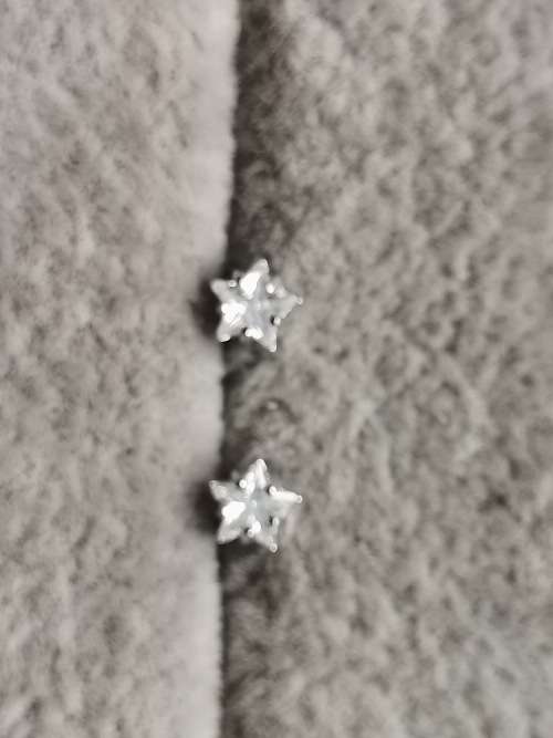 Silver Star Stud earrings