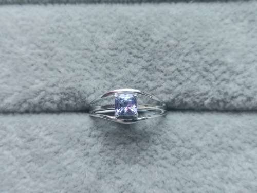 Stunning Silver Solitaire Ring