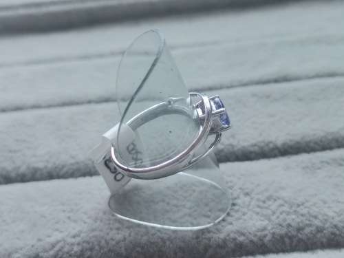 Stunning Silver Solitaire Ring